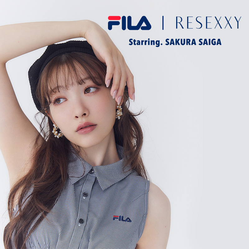 FILA｜RESEXXY Starring. SAKURA SAIGA NO0